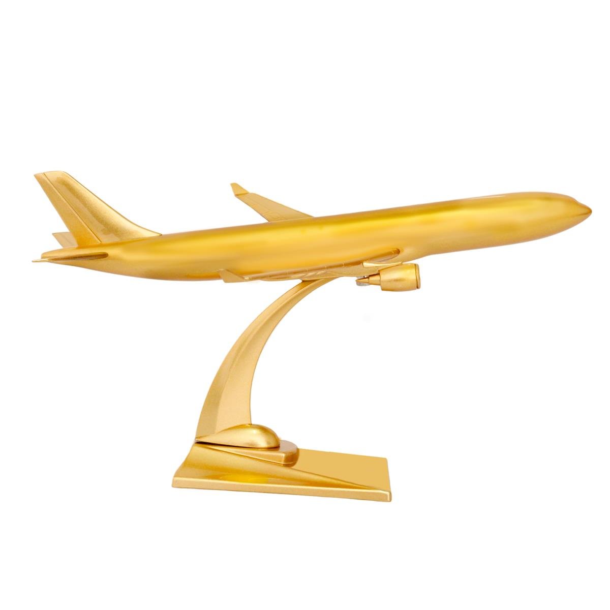 UCK0174Zekupp Airbus A330-300 1/200 Ölçek Gold Tasarımlı Maket Uçak