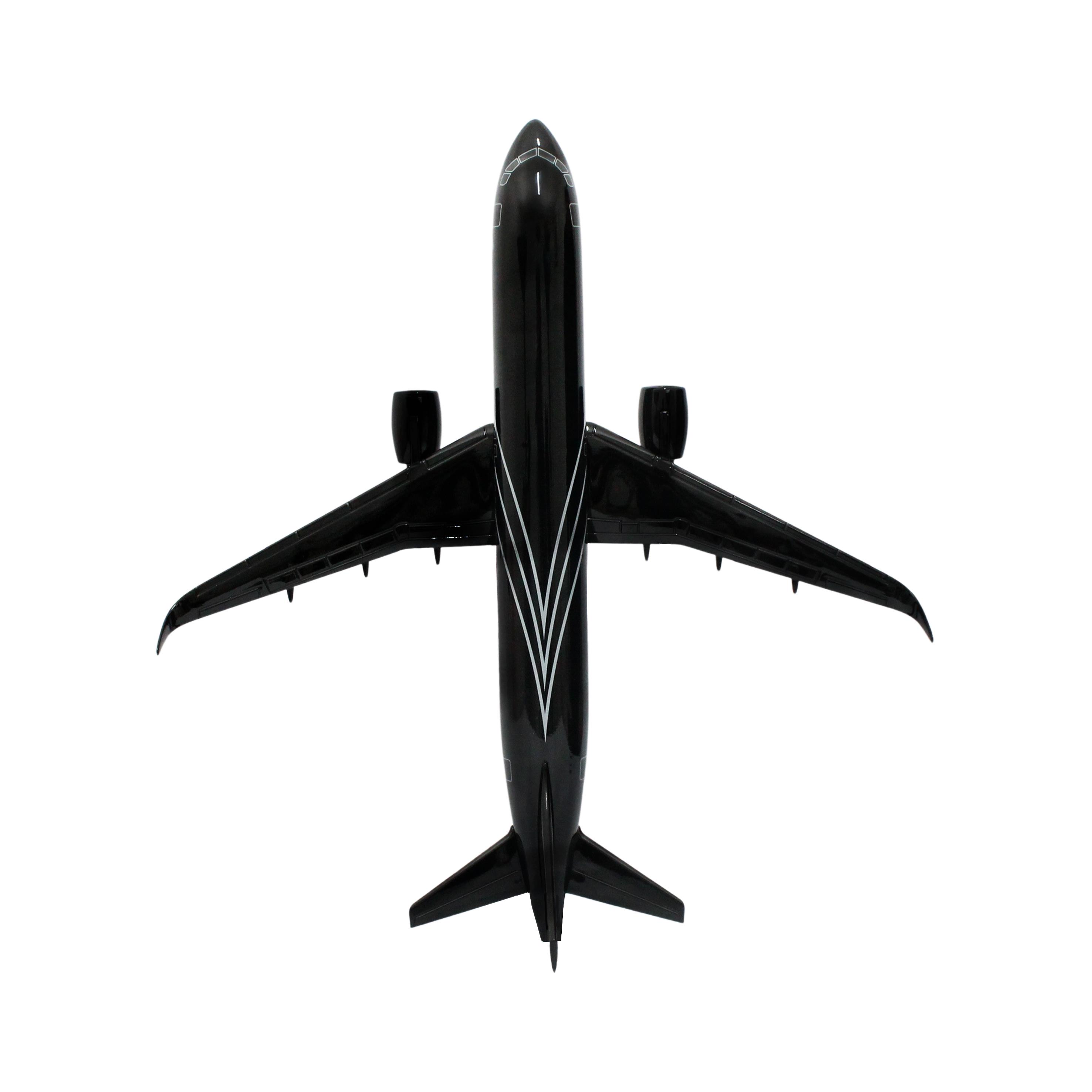 UCK0215Zekupp Airbus 320-200 1/60 Ölçek Çizgili  Tasarım Keman Boy Maket Uçak