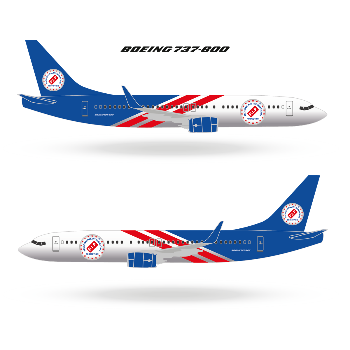 UCK9999ÖZEL TASARIM KİŞİYE ÖZEL MODEL UÇAK BOING 737-800 BEYAZ