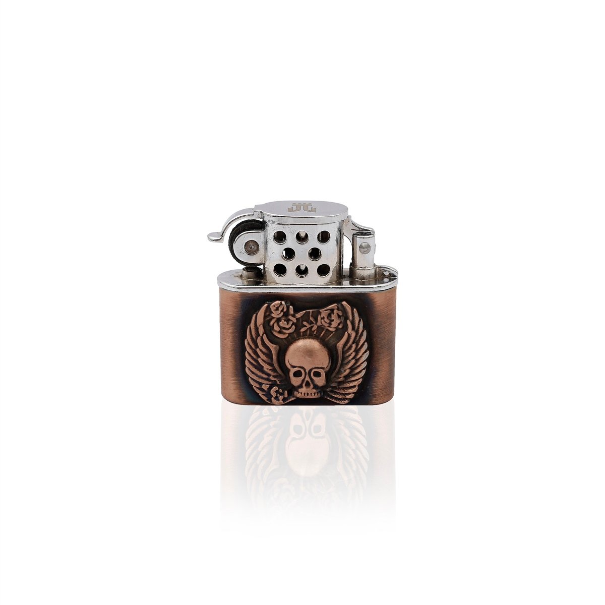 Zekupp Joker Çakmak - Zippo Kuru Kafa Tasarımlı Çakmak