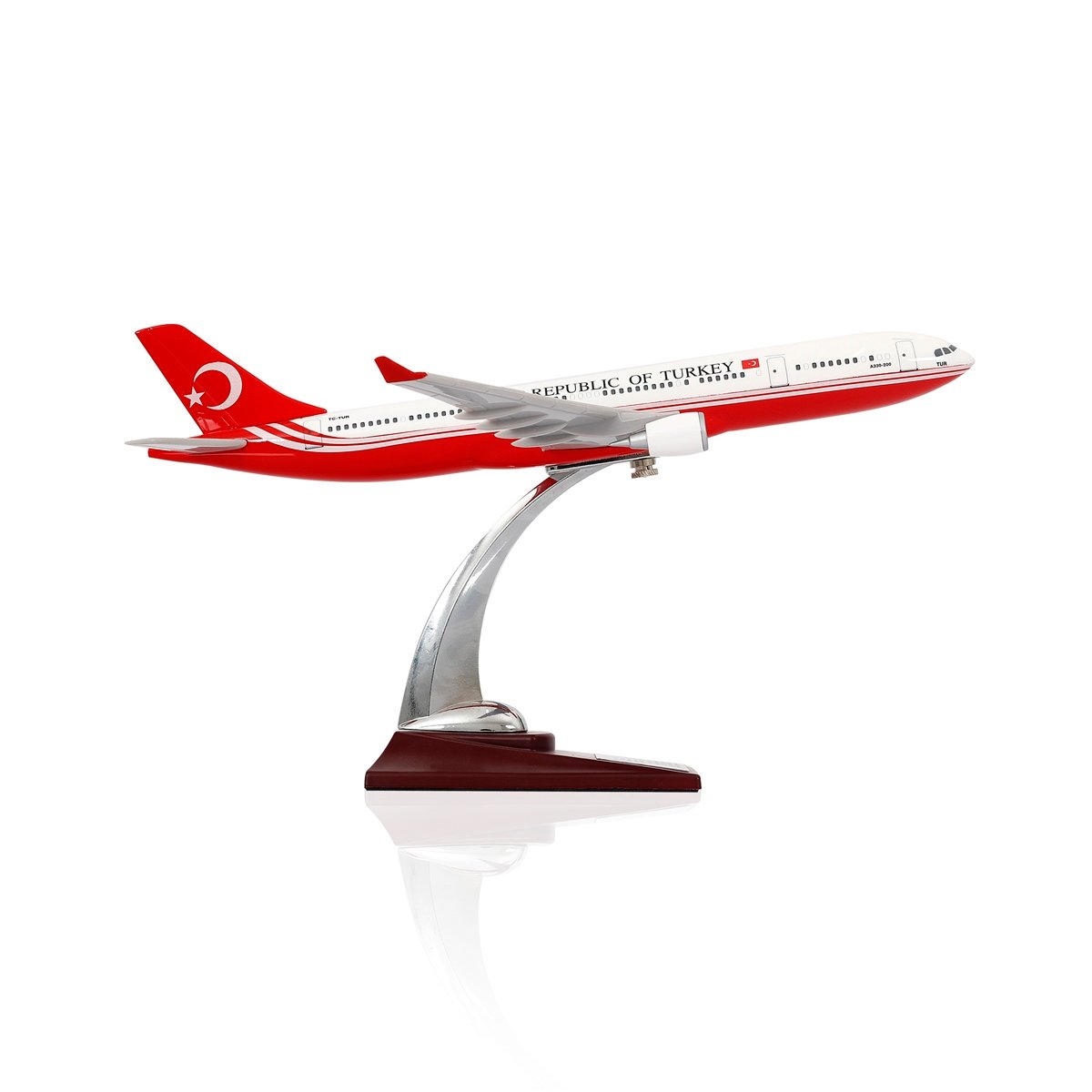 ZekUpp - Maket Uçak - Airbus 330-300 1/200 - T.C CUMHURBAŞKANLIĞI -  Model Uçak