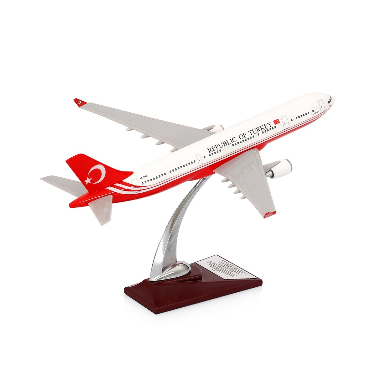 ZekUpp - Maket Uçak - Airbus 330-300 1/200 - T.C CUMHURBAŞKANLIĞI -  Model Uçak