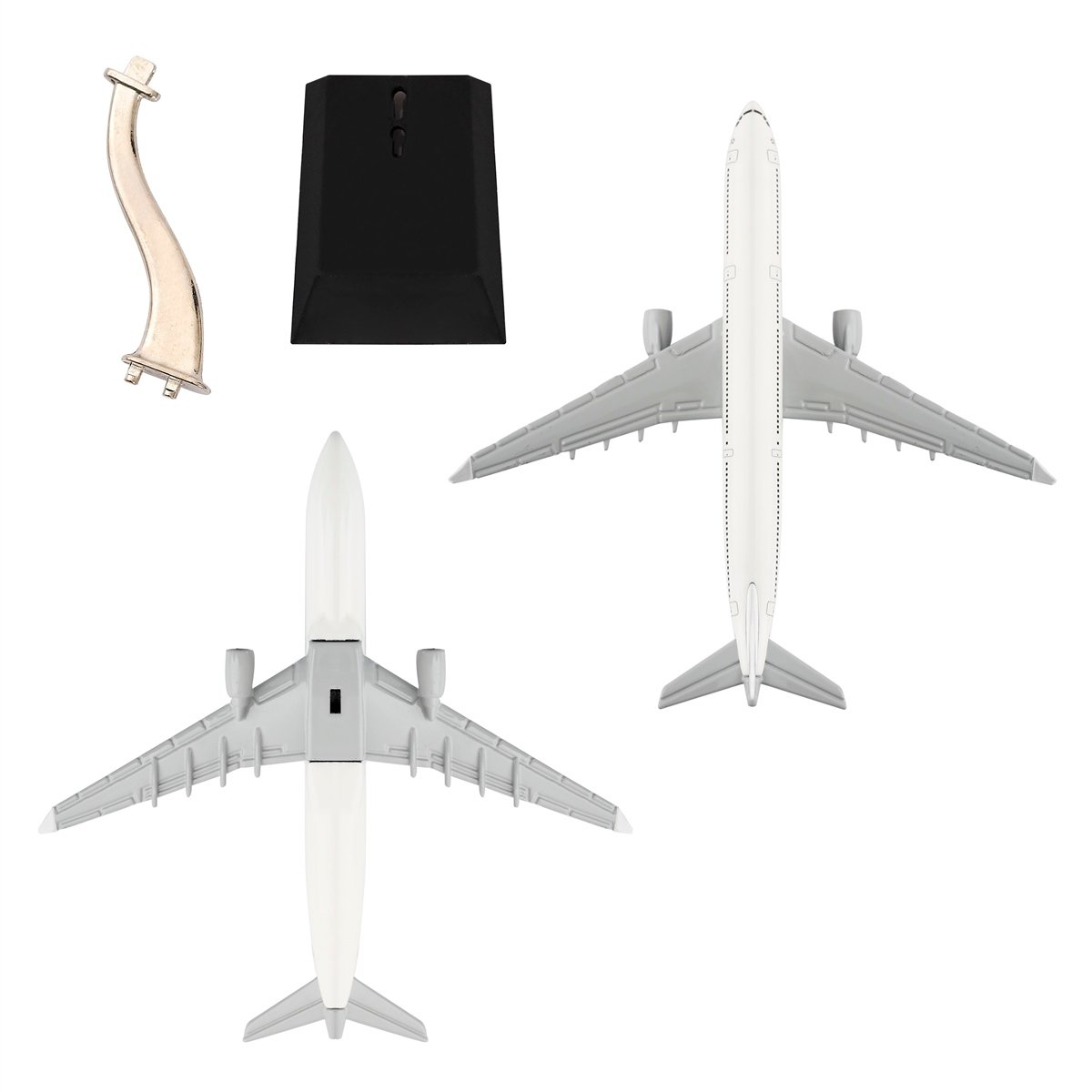 Zekupp - Maket Uçak - Airbus A330-300 1/400 Metal Gövde - BEYAZ ÖZEL TASARIM Model Uçak