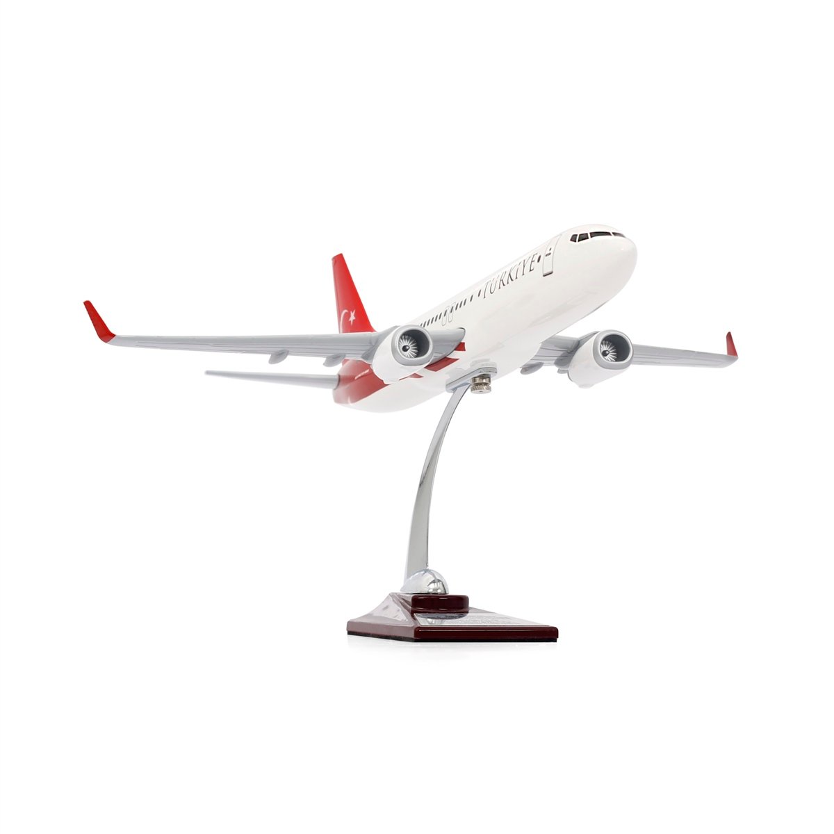 ZekUpp - Maket Uçak - Boeing 737-800 1/100 - TÜRKİYE Özel Tasarımlı Uçak Model F