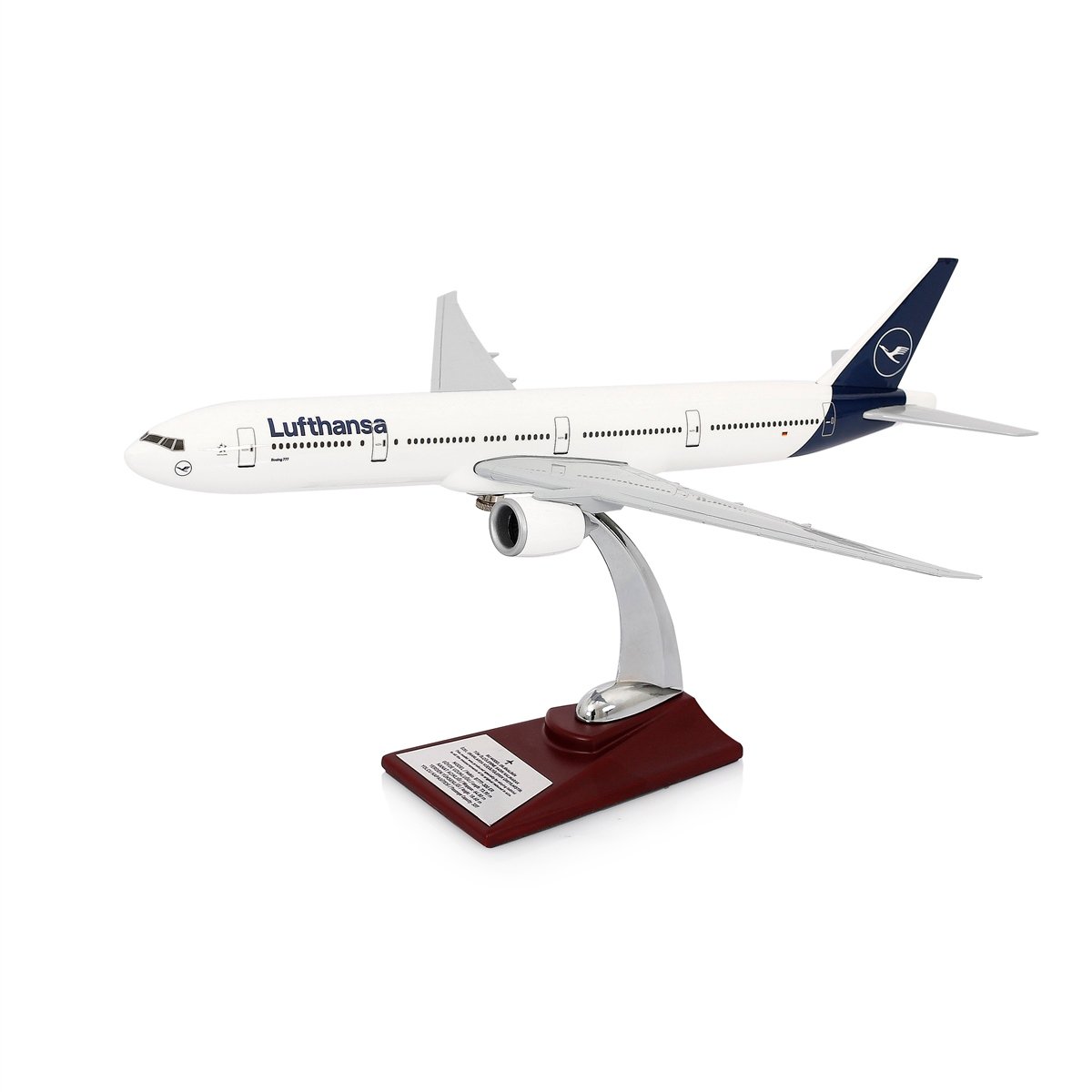 ZekUpp -Maket Uçak - Boeing 777-300 1/200 - LUFTHANSA Model Uçak