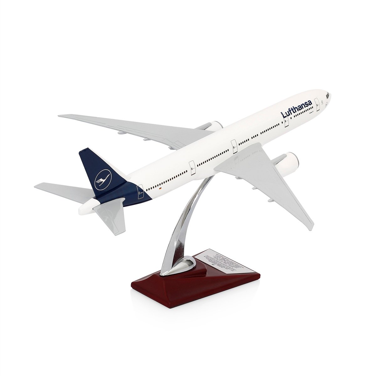 ZekUpp -Maket Uçak - Boeing 777-300 1/200 - LUFTHANSA Model Uçak