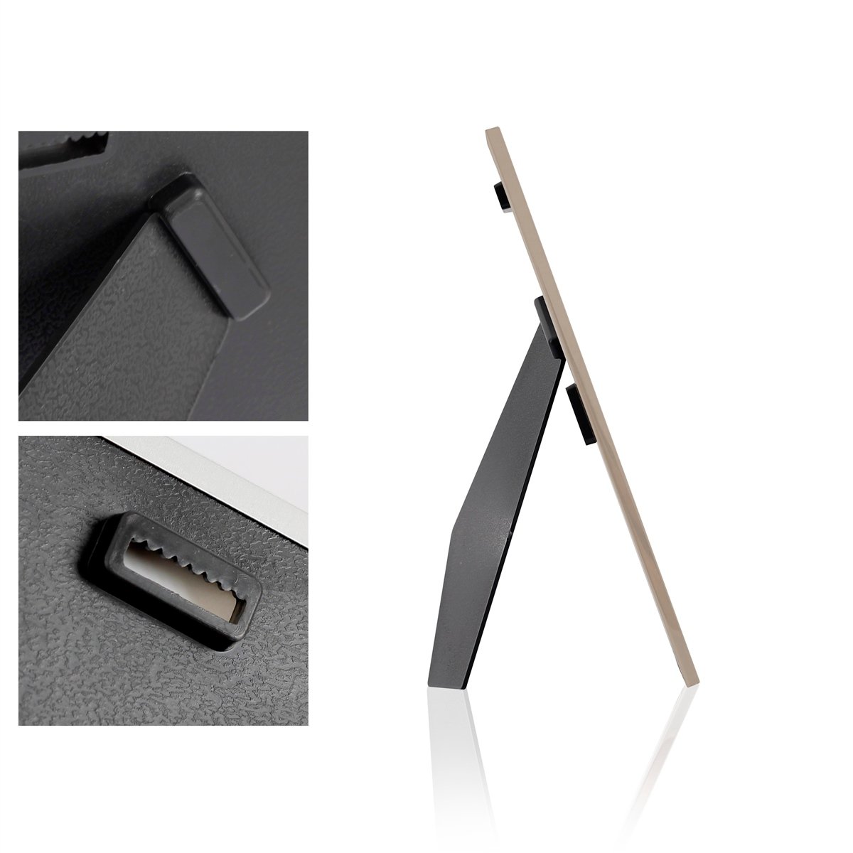 Zekupp Metal Fotoğraf Resim Çerçevesi, F1001, 22x15cm