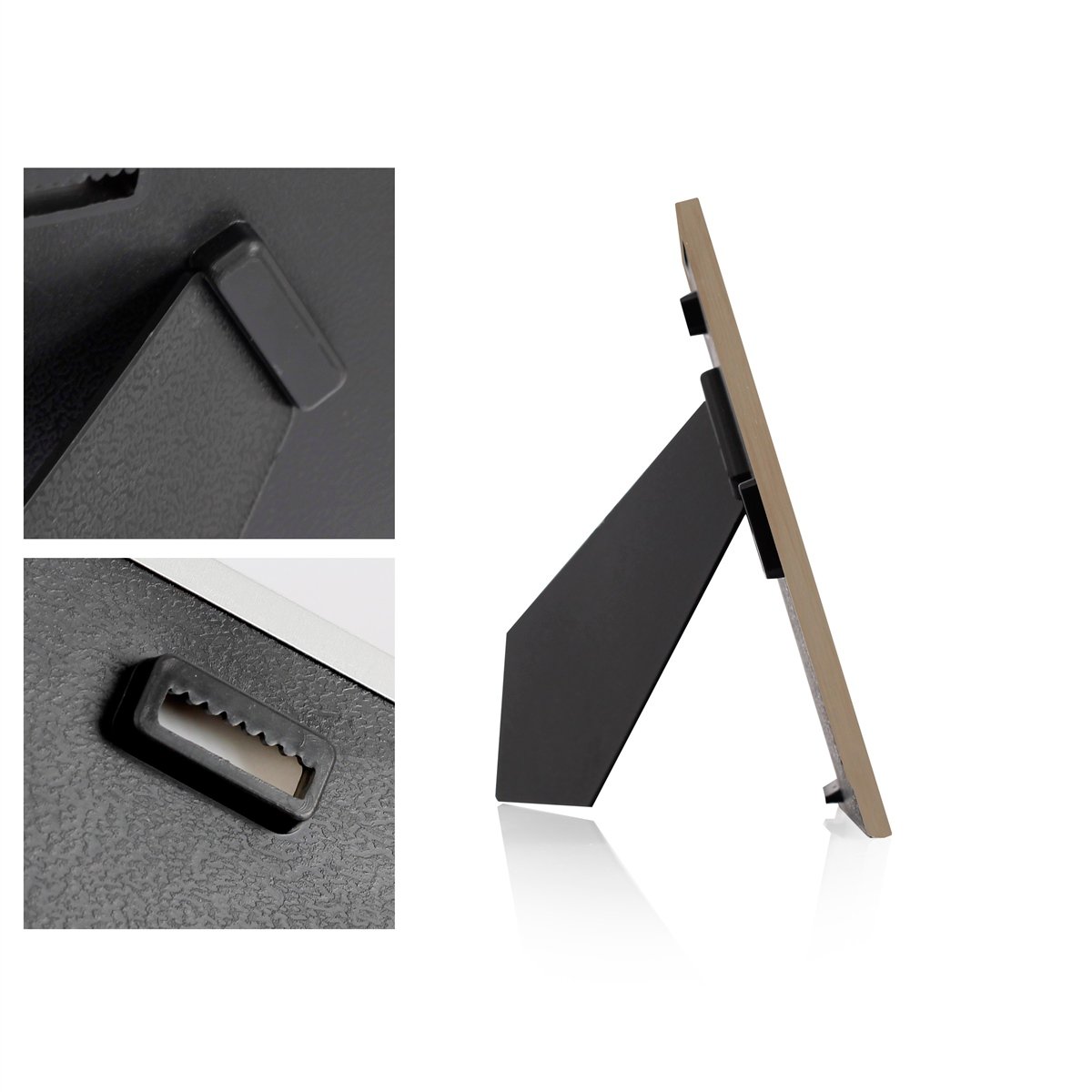 Zekupp Metal Fotoğraf Resim Çerçevesi, D1122, 22x15cm