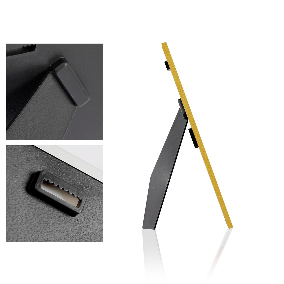 Zekupp Metal Fotoğraf Resim Çerçevesi, F1002, 22x15cm