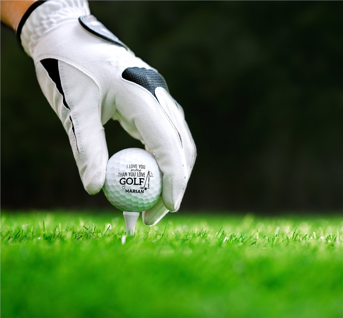 Zekupp Profesyonel Golf Topu, Kişiselleştirilmiş Ahşap Kutulu Golf Seti, İşaretleyici, Golf Aksesuarları, Şapka Klipsli Golf Aksesuarları