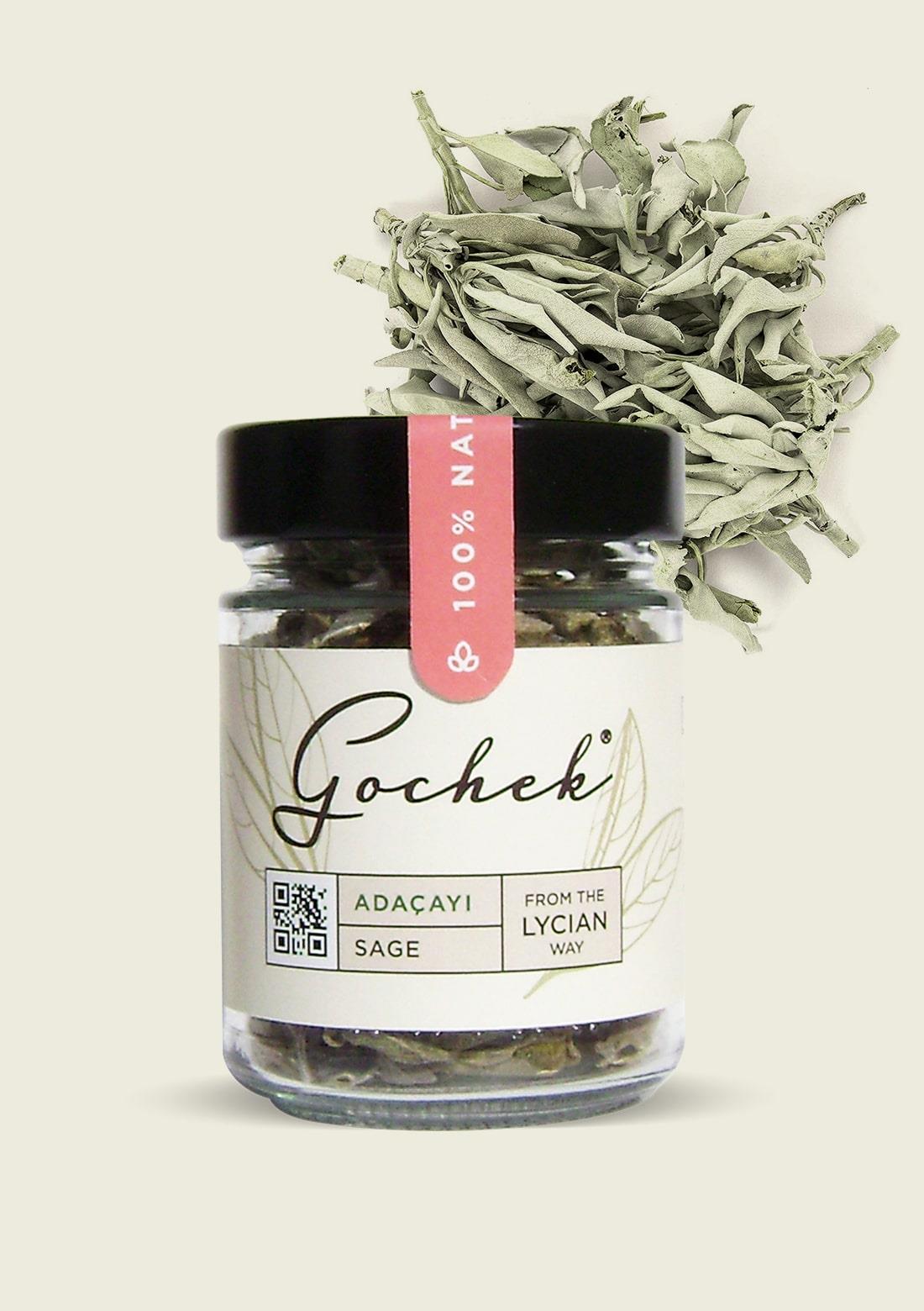 Salbei – 100% natürlich, 20 g – ECOCERT-Bio-zertifiziert aus unseren eigenen Gärten