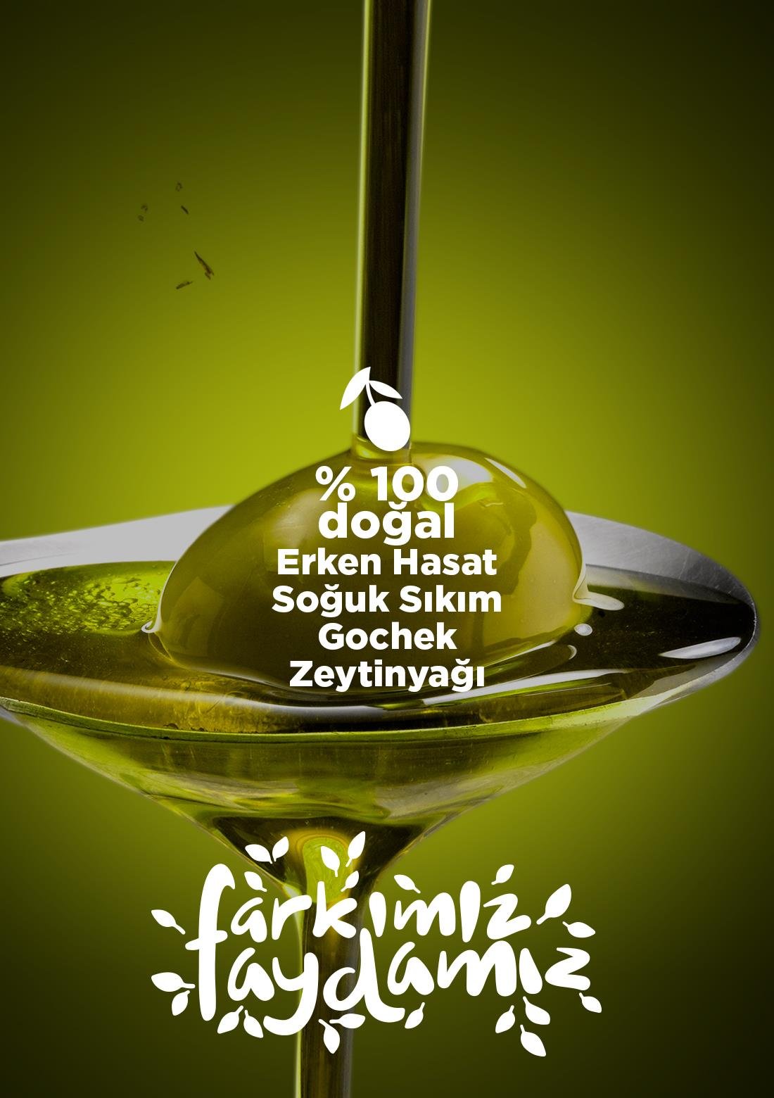 Erken Hasat Soğuk Sıkım Zeytinyağı - 2 lt