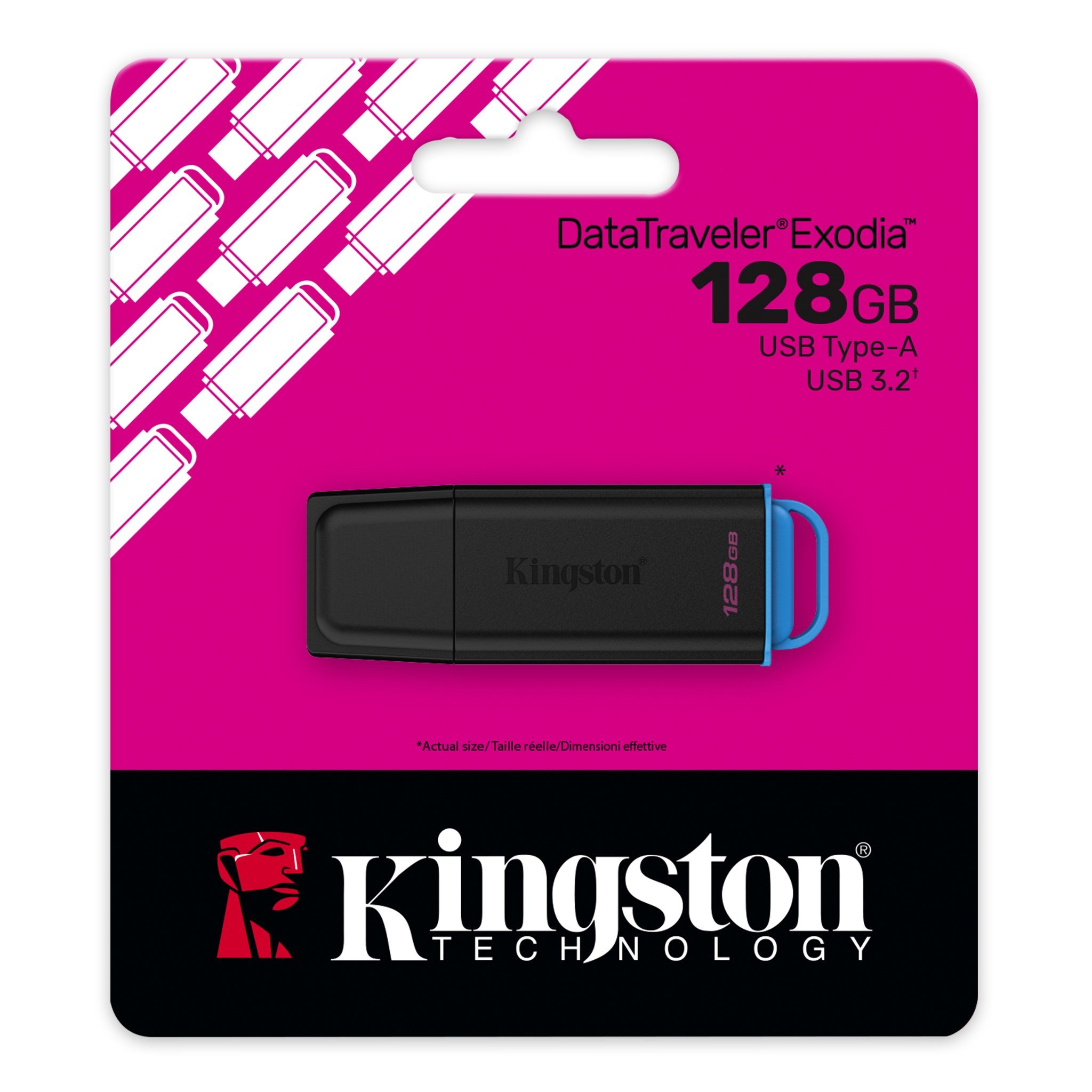 128GB USB3.2 DTXG2/128GB EXODIA KINGSTON