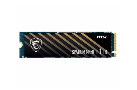 1TB MSI SSD SPATIUM M450 NVME M.2 3600/3000MB/s