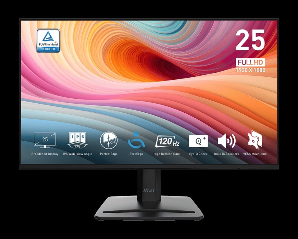 24.5 MSI PRO MP252 E2 1MS 120HZ FHD IPS ADAPTIVE-SYNC