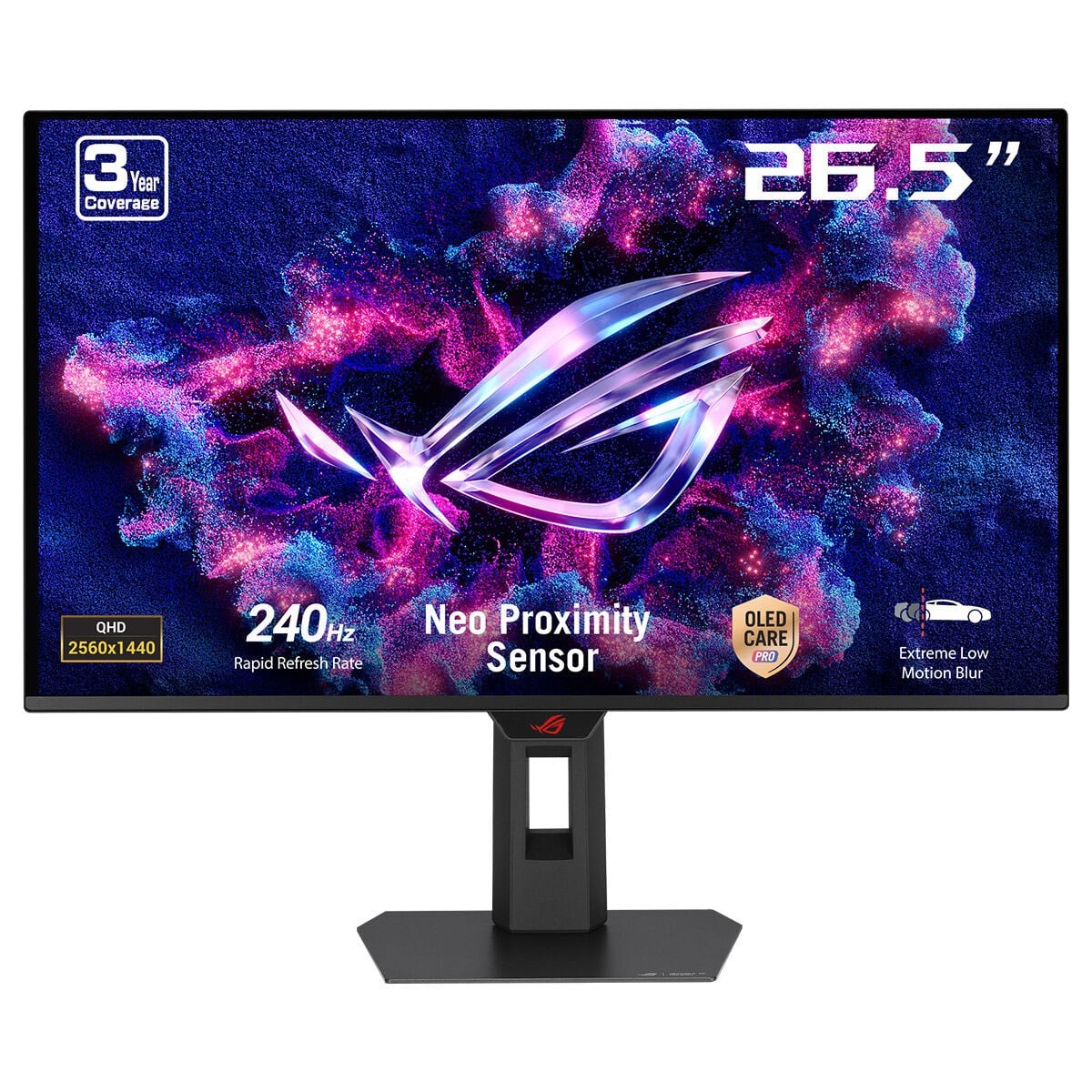 26.5 ASUS ROG STRİX XG27AQDMES OLED 240HZ 0.03MS 2K QHD ADAPTİVE SYNC QD-OLED PİVOT GAMİNG MONİTÖR