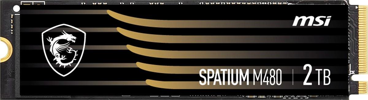 2TB MSI SPATIUM M480 PRO NVMe M.2 7400/7000MB/s