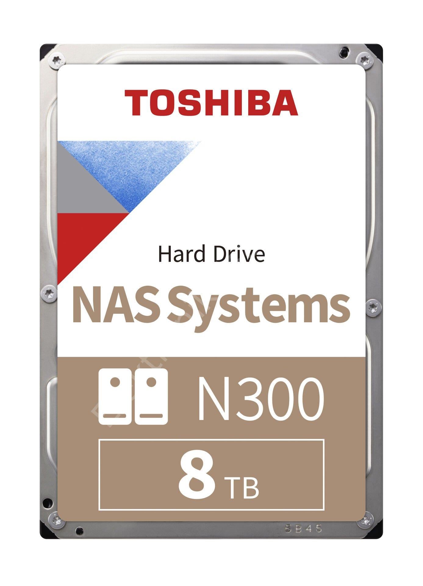 8TB TOSHIBA N300 7200RPM SATA NAS 512M MN10ADA800SToshibaHDD Sabit DiskADAD11TOS0013