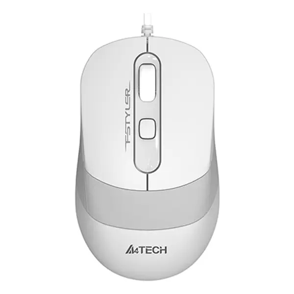 A4 TECH F1010 Kablolu USB Q Trk Beyaz Klavye - Mouse Set