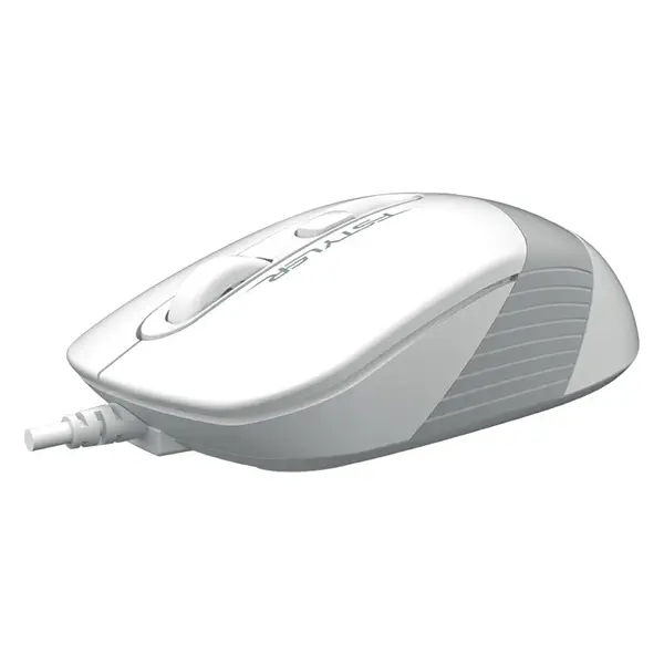 A4 TECH F1010 Kablolu USB Q Trk Beyaz Klavye - Mouse Set