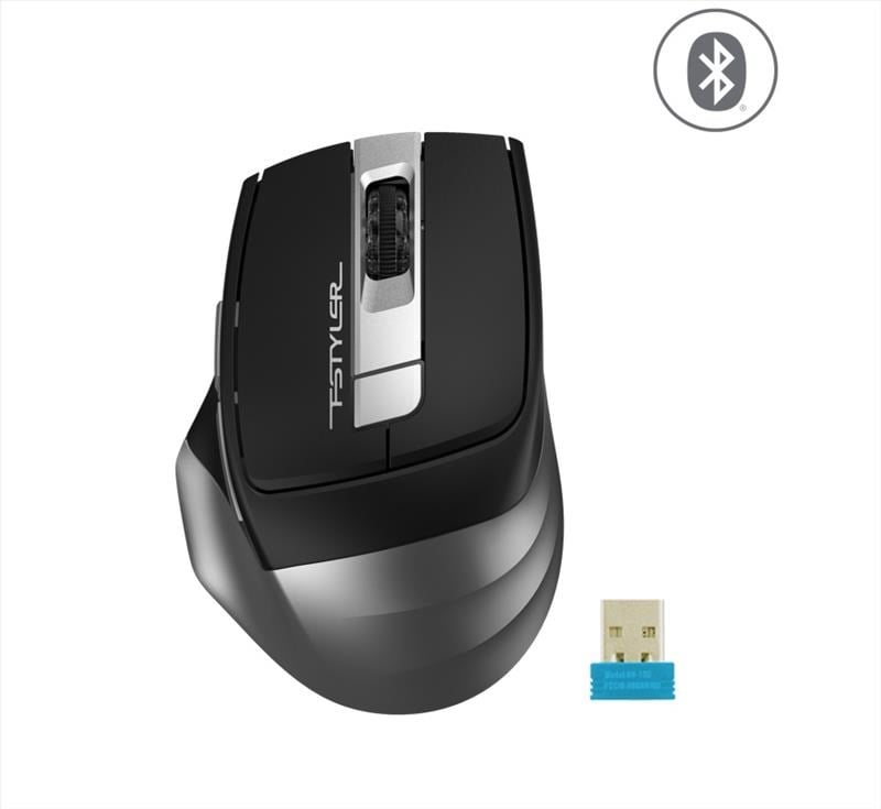 A4 TECH FB35 Bluetooth & 2.4G Kablosuz 2000dpi Gri Nano Mouse