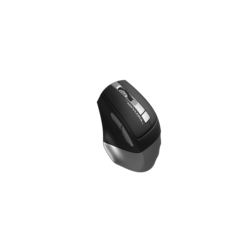 A4 TECH FB35S, Grey, FSTYLER, BLUETOOTH, 2,4Ghz Kablosuz, Optik Mouse, 10-15Metre, 6 Buton, Nano Alıcı