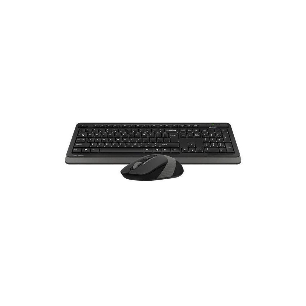 A4 TECH FG1010, Gri, FSTYLER, 2.4Ghz Kablosuz, Türkçe Q, Klavye Mouse Set