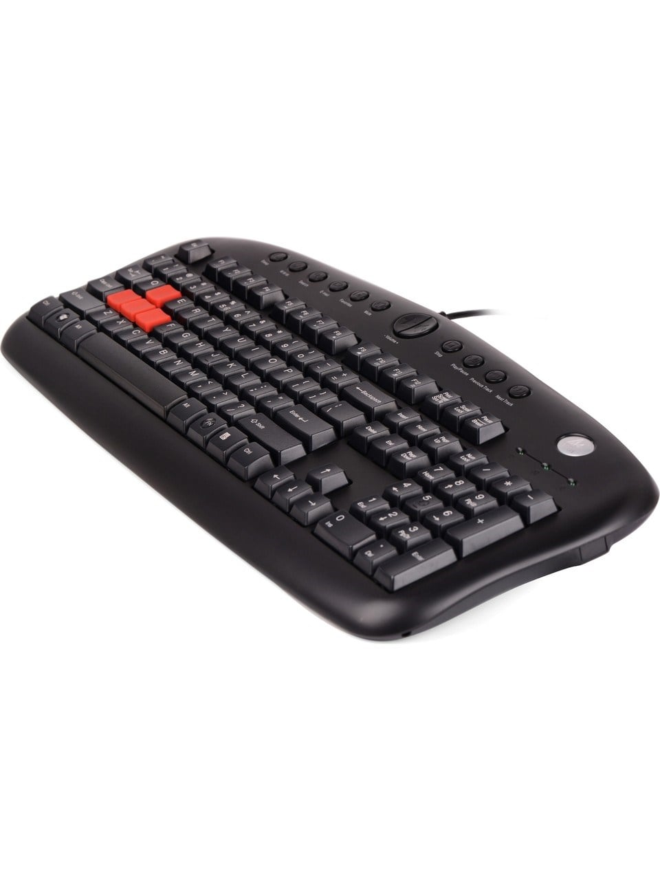A4 TECH KB-28G Kablolu USB Q Trk Siyah Klavye