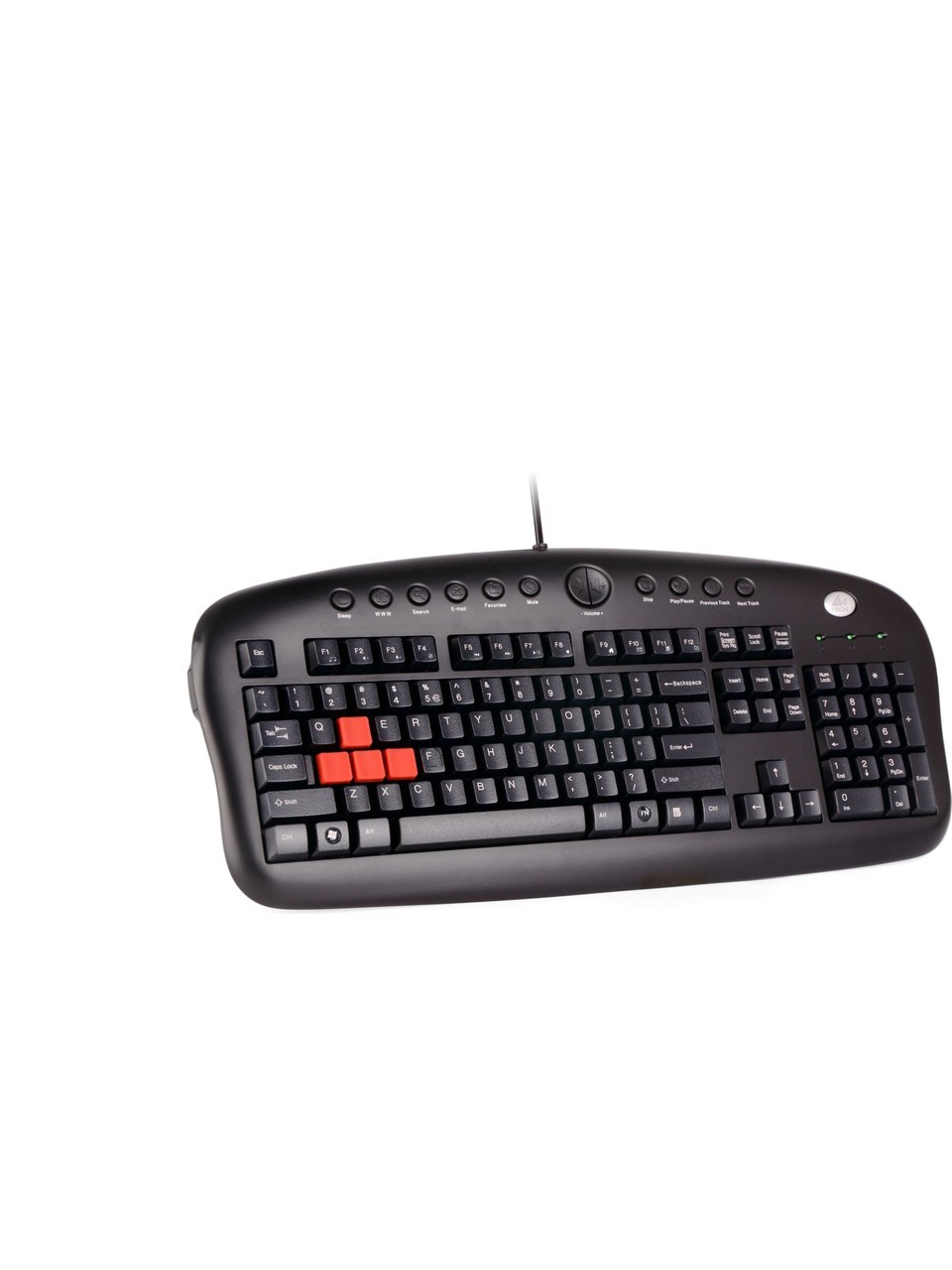 A4 TECH KB-28G Kablolu USB Q Trk Siyah Klavye