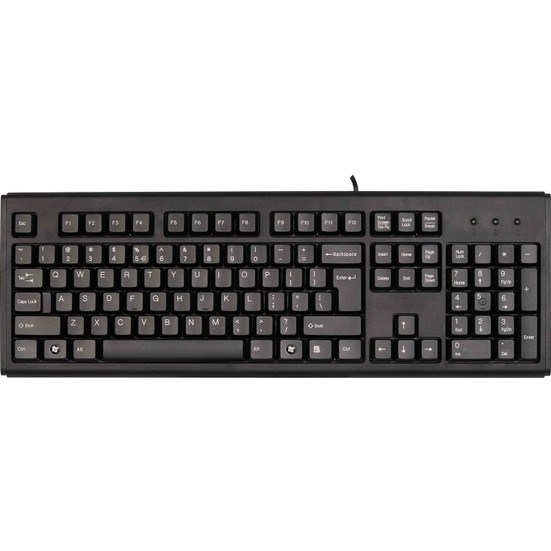 A4 TECH KM720 USB MULTİMEDYA SİYAH Q KLAVYE