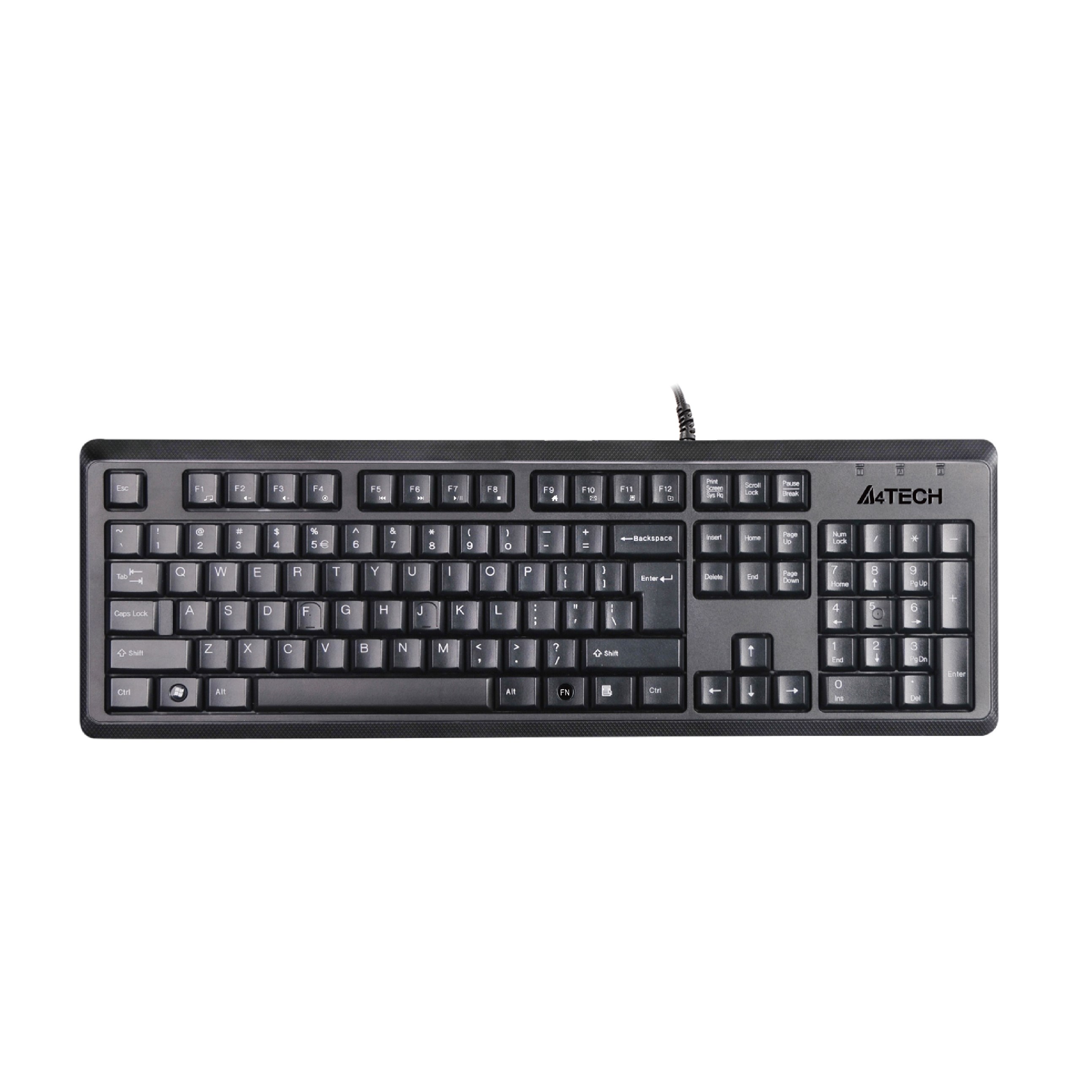 A4 TECH KR-92 USB MULTİMEDYA SİYAH Q KLAVYE