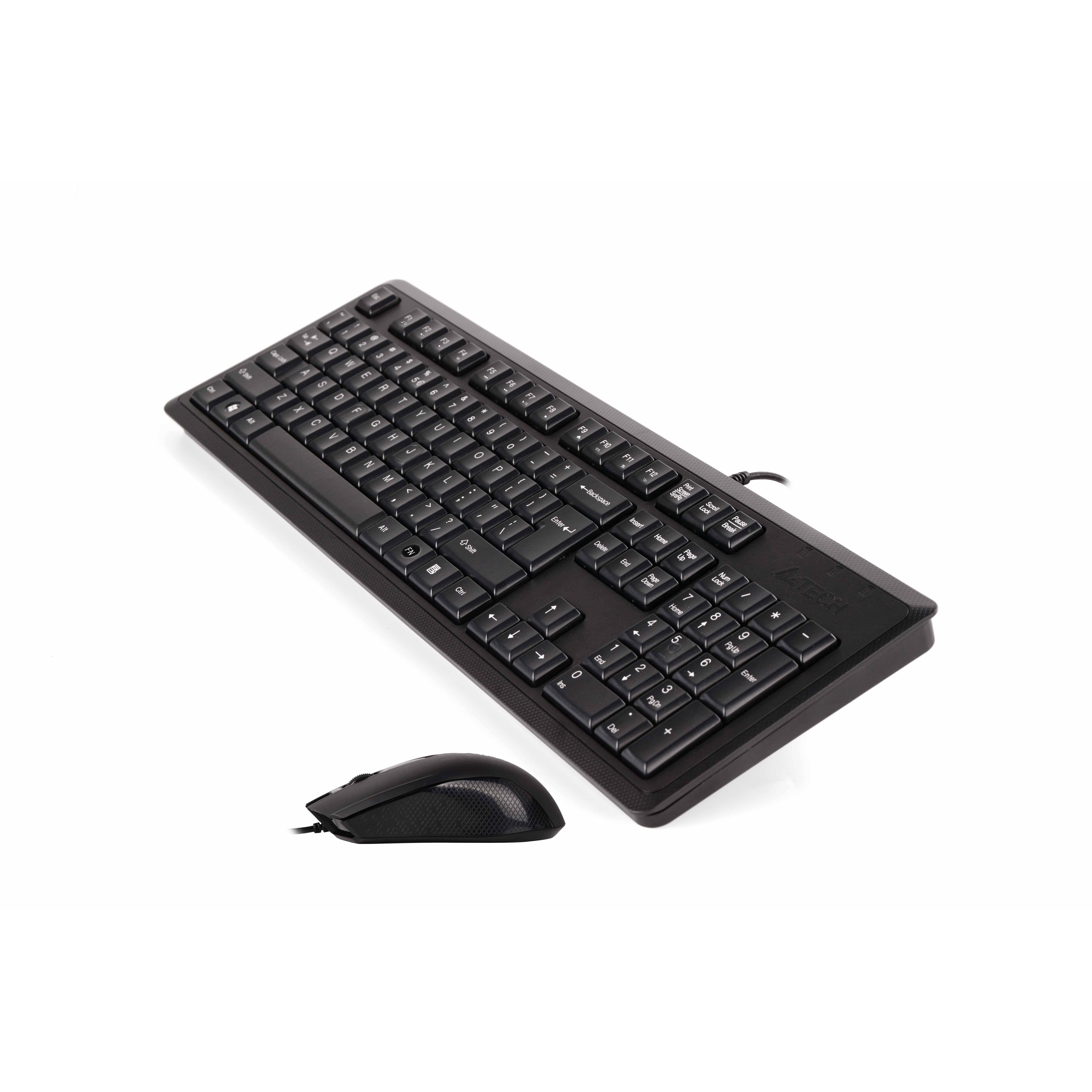 A4 TECH KR-9276 USB MULTİMEDYA SİYAH Q KLAVYE MOUSE