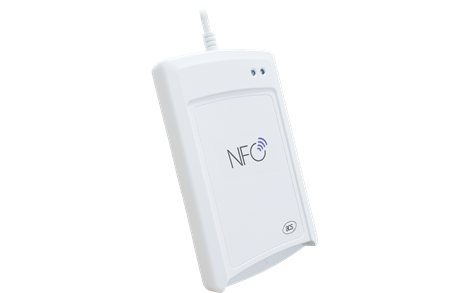 ACS ACR1581U-C1 DualBoost III USB Type-A Temaslı + 13.56MHz NFC Temassız Akıllı Kart Okuyucu / Kodlayıcı