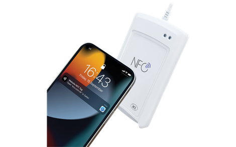 ACS ACR1581U-C1 DualBoost III USB Type-A Temaslı + 13.56MHz NFC Temassız Akıllı Kart Okuyucu / Kodlayıcı