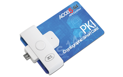 ACS ACR39U-ND PocketMate II Micro-USB Tam Boy Temaslı Akıllı Kart Okuyucu