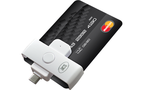 ACS ACR39U-NF PocketMate II USB Type-C Tam Boy Temaslı Akıllı Kart Okuyucu