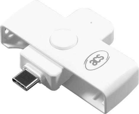 ACS ACR39U-NF PocketMate II USB Type-C Tam Boy Temaslı Akıllı Kart Okuyucu