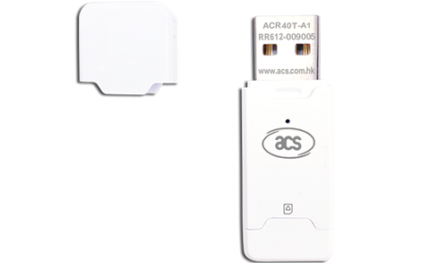 ACS ACR40T-A5 USB Type-C SIM Boyutlu Temaslı E-İmza Akıllı Kart Okuyucu
