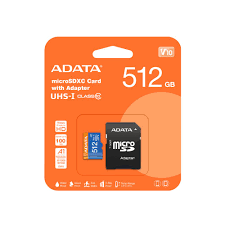 Adata 512GB AUSDX512GUICL10A1-RA1 Premier Class10 Adaptörlü MicroSDXC Hafıza Kartı
