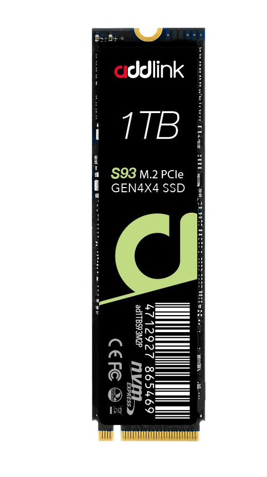 ADDLINK 1TB S93 AD1TBS93M2P 7200-6100MB/s M2 NVME GEN4 Disk