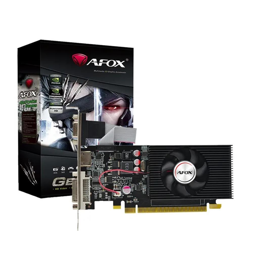 Afox Geforce GT730 2gb Ddr3 128bit AF730-2048D3L2 DVI HDMI VGA LP Single Fan Retail Pack Ekran Kartı