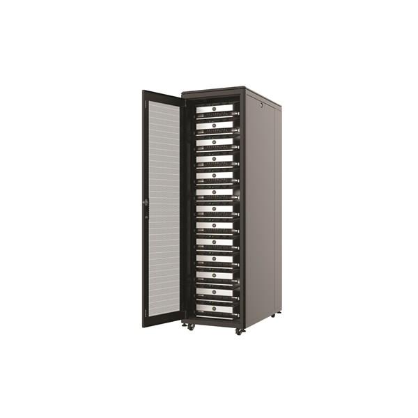 AGER 26U 800x1000mm Dikili Tip Siyah Kabinet Vega AG-VB26U8010S1-BAAA-A-M1 Cam Kapak