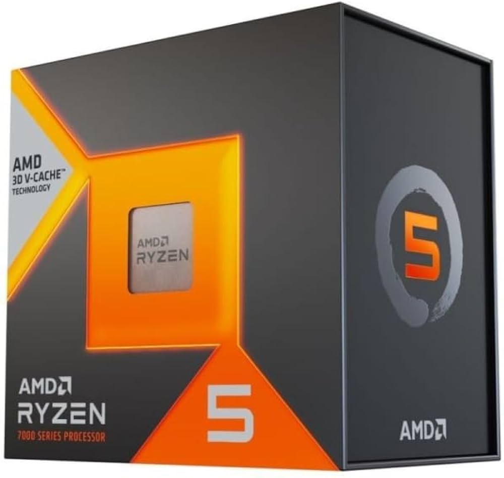 AMD RYZEN 5 7500X3D 102MB 12çekirdekli O/B UHD AM5 65w Kutulu+Fansız