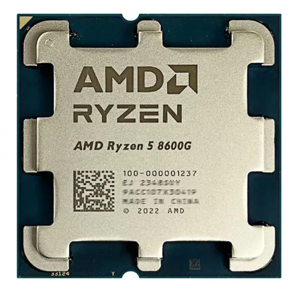 AMD RYZEN 5 8600G 22MB 6çekirdekli O/B UHD AM5 65w Kutusuz+Fansız