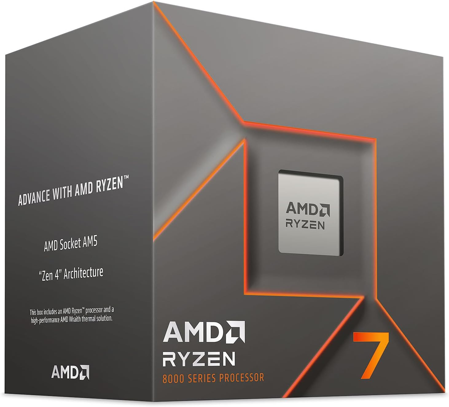 AMD RYZEN 7 8700F 24MB 8çekirdekli VGA YOK AM5 65w Kutulu+Fansız