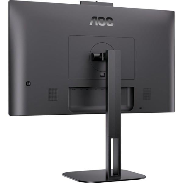 AOC 23.8” IPS 24V5CW/BK 1MS 75HZ HDM-DP WEB KAMERALI PIVOT MONİTÖR
