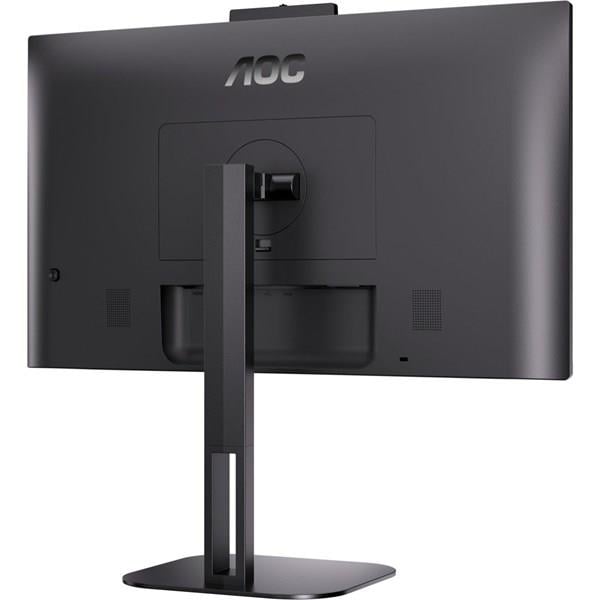 AOC 23.8” IPS 24V5CW/BK 1MS 75HZ HDM-DP WEB KAMERALI PIVOT MONİTÖR
