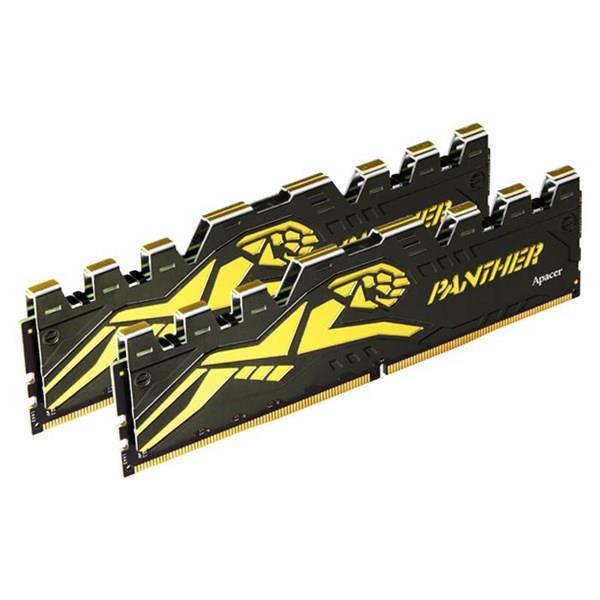APACER 32GB (2X 16GB) DDR4 3200MHZ CL16 DUAL KIT PC RAM PANTHER AH4U32G32C28Y7GAA-2