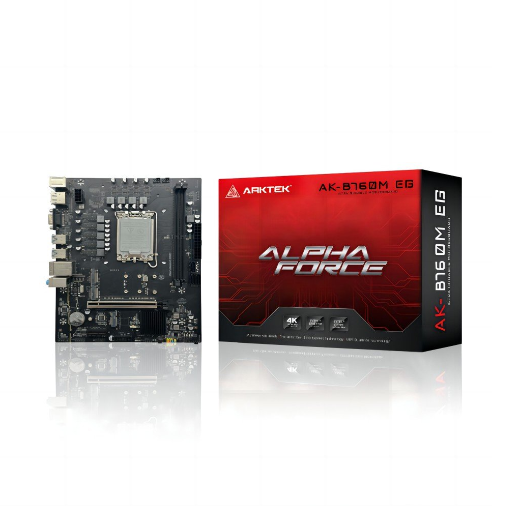 Arktek Alpha Force AK-B760M EG Intel LGA1700 DDR5 Micro ATX AnakartArktekAnakartB06736
