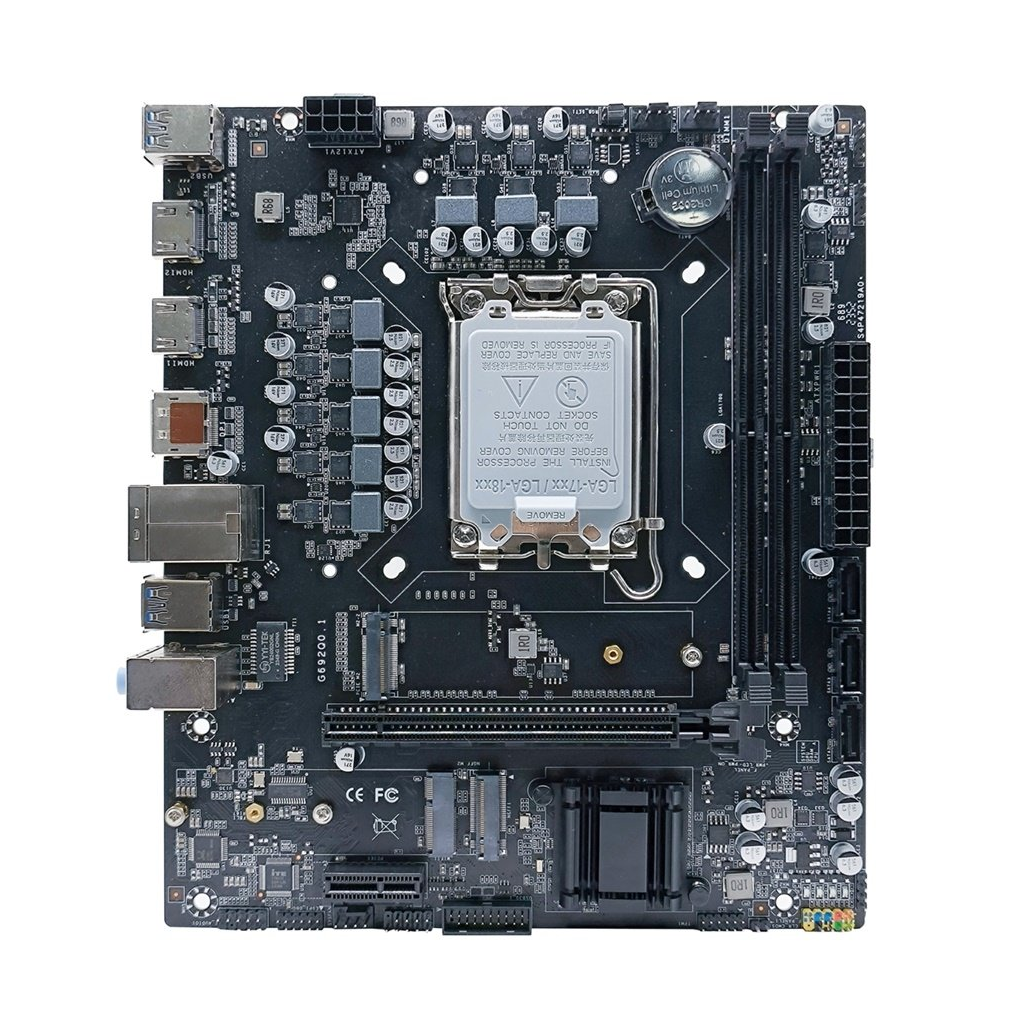 ARKTEK ALPHA FORCE, AK-H510M EG VS, 2xDDR4, M.2, 2x HDMI, DP, 10-11.Nesil, LGA1200 Soket, Anakart